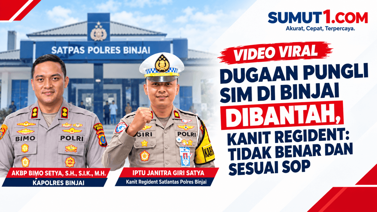 Dugaan Pungli SIM Binjai Dibantah